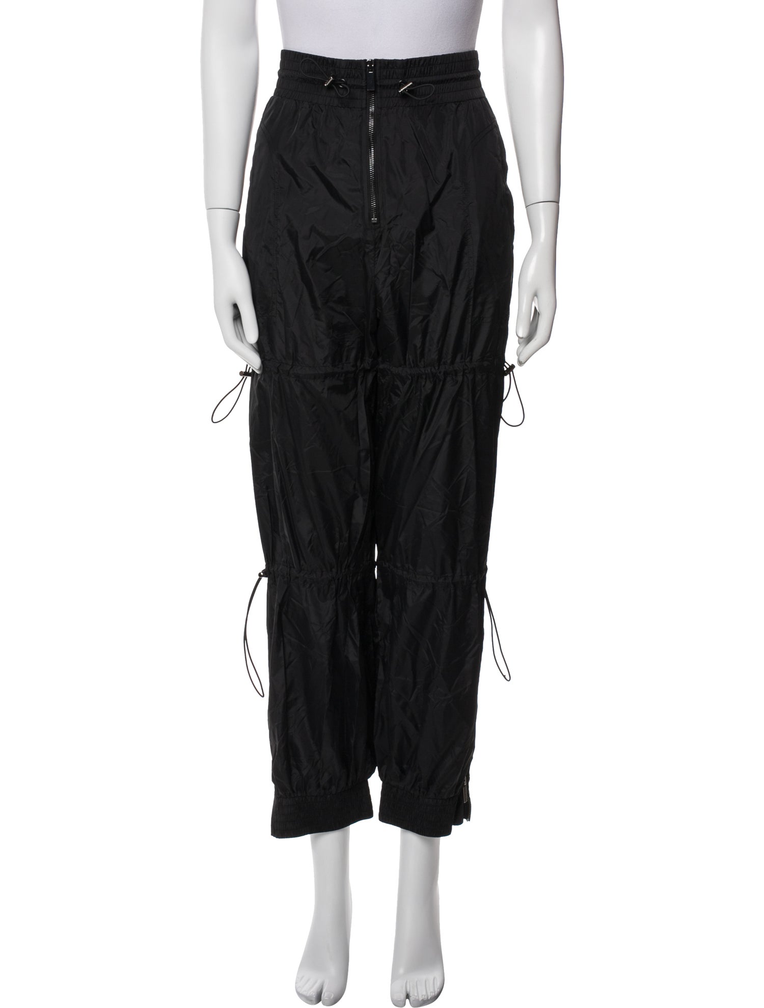 Hervé by Hervé Léger Nylon Straight Leg Pants