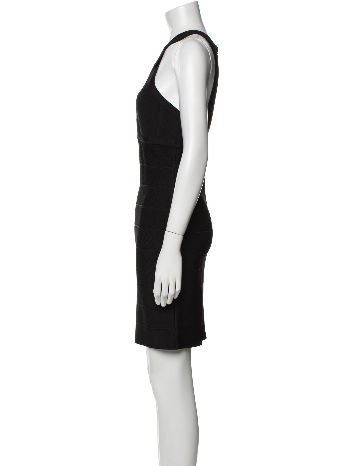 Hervé by Hervé Léger Halterneck Mini Dress