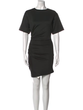 Hervé by Hervé Léger Crew Neck Mini Dress