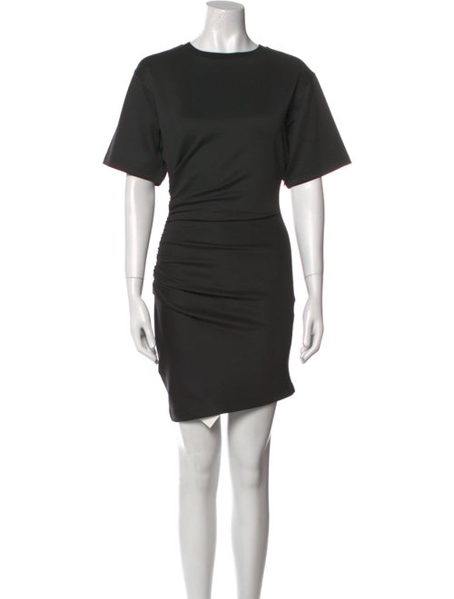 Hervé by Hervé Léger Crew Neck Mini Dress