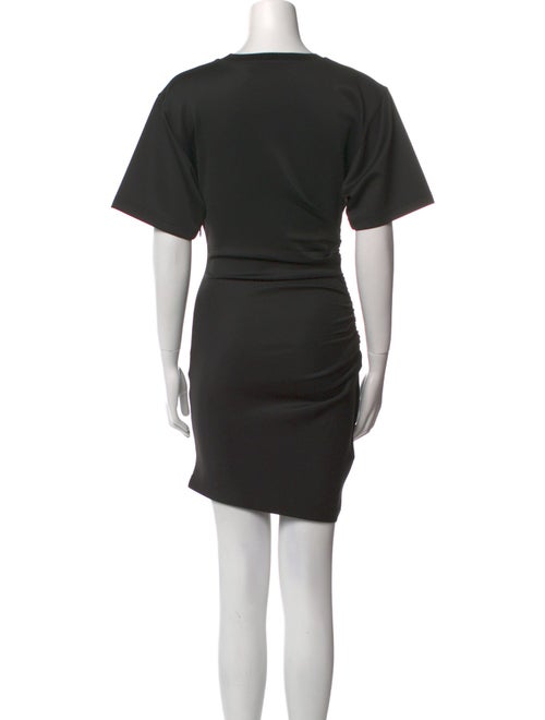 Hervé by Hervé Léger Crew Neck Mini Dress