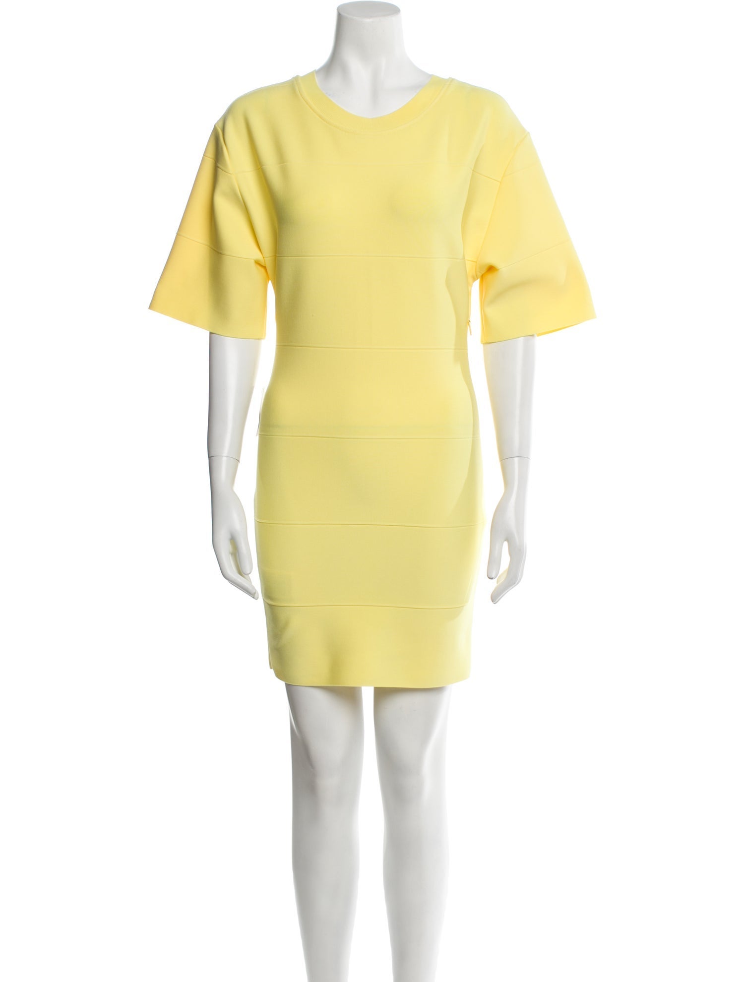 Hervé by Hervé Léger Crew Neck Mini Dress w/ Tags