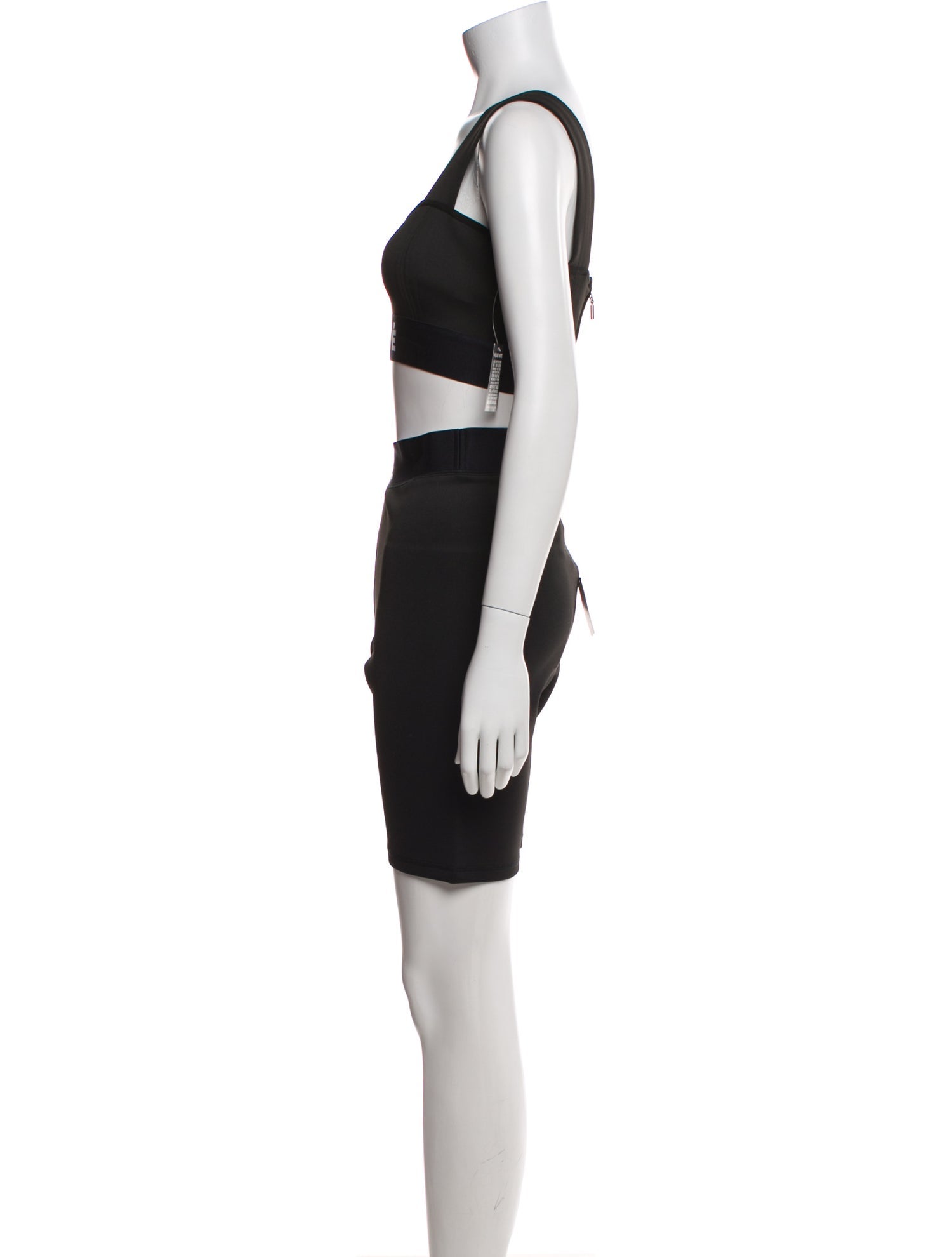 Hervé by Hervé Léger Graphic Print Short Set