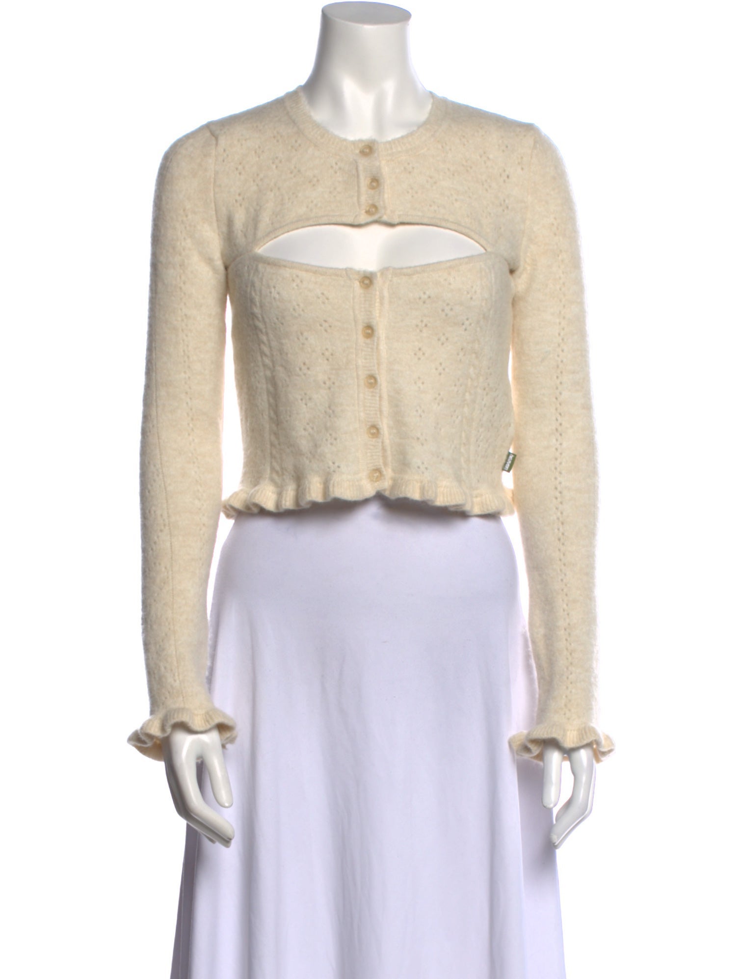 限定版 heaven Sweater Slit Pointelle Brushed 2022 JACOBS MARC BY トップス