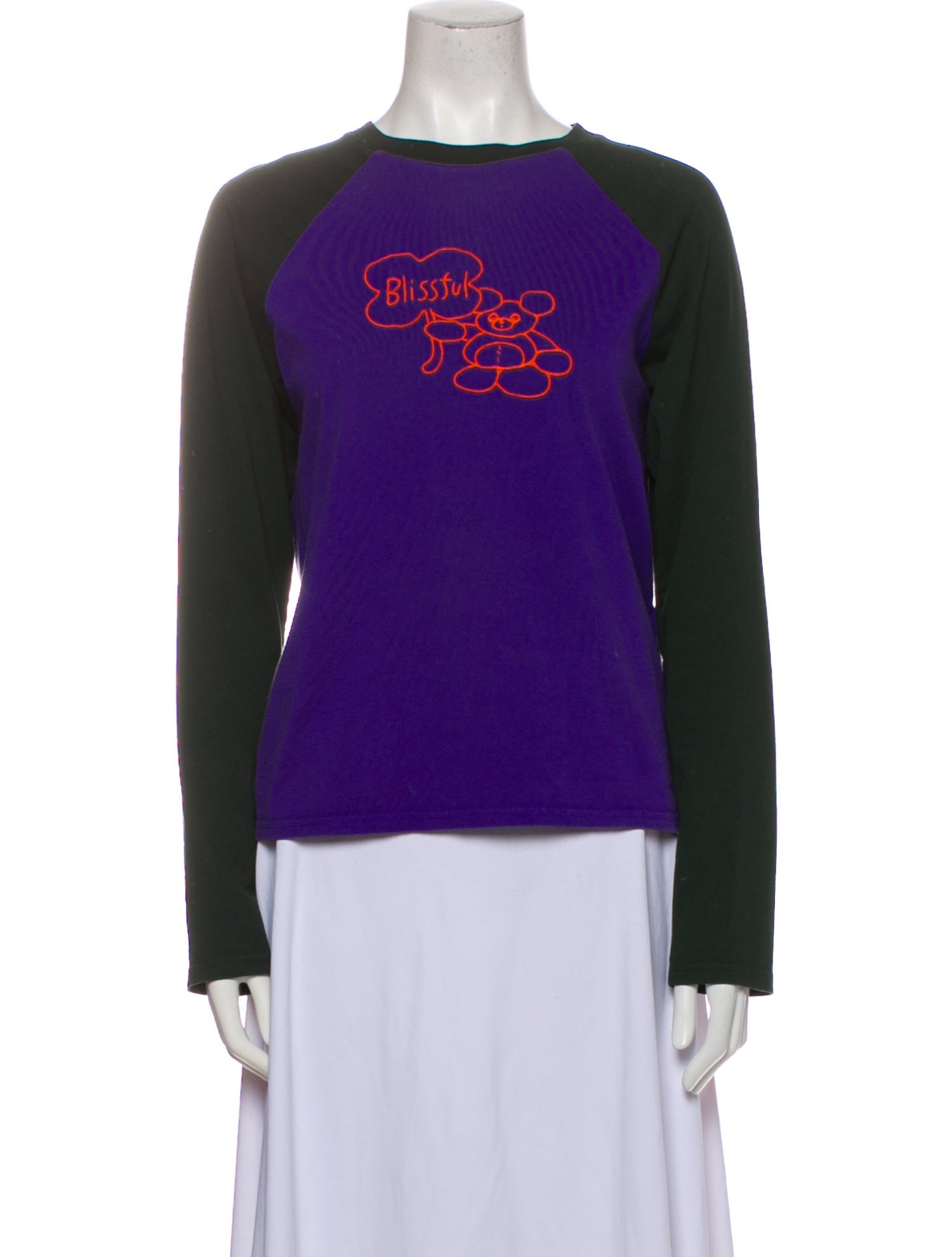 heaven by marc jacobs 長袖Tシャツ XS 赤/紺 heaven by marc jacobs 長袖Tシャツ XS 赤/紺