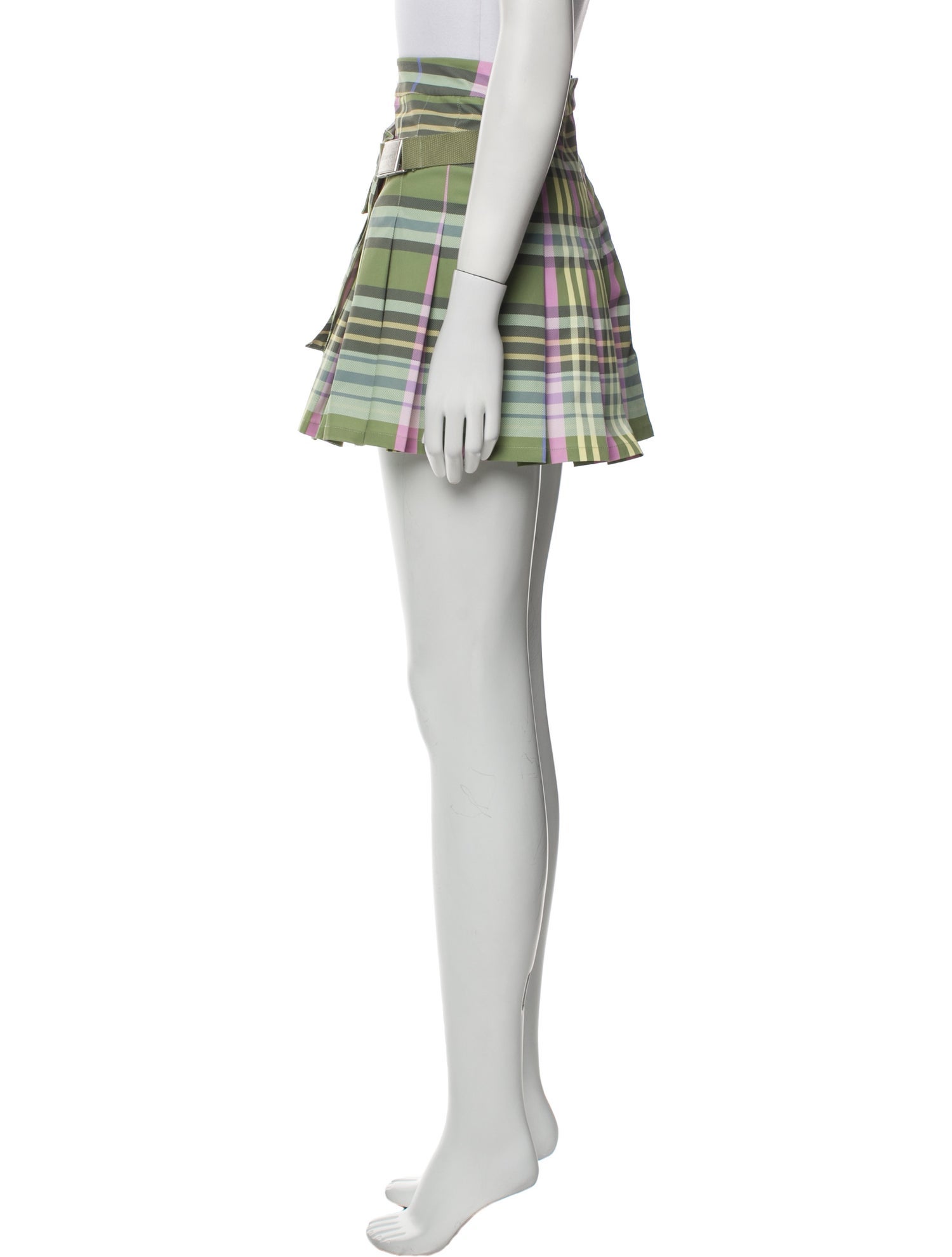 heaven BY MARC JACOBS Plaid Print Mini Skirt