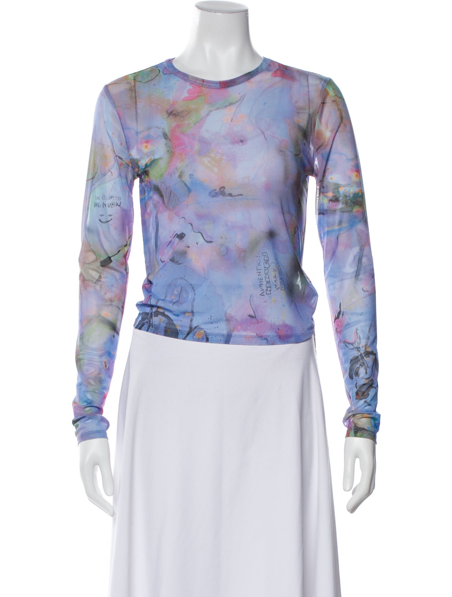 heaven by marc jacobs 長袖Tシャツ グレー/パープル Heaven by Marc Jacobs — Shana Sadeghi-Ray