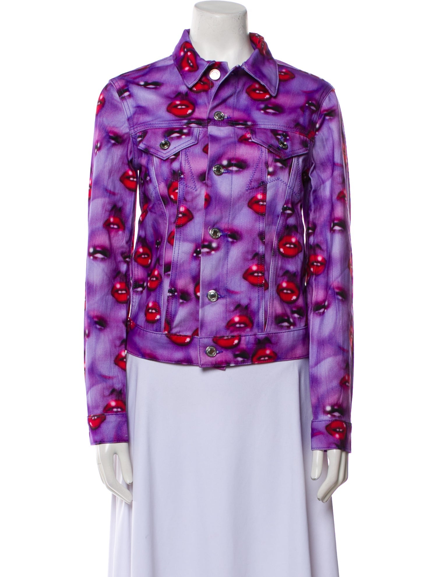 heaven BY MARC JACOBS Printed Denim Jacket w/ Tags