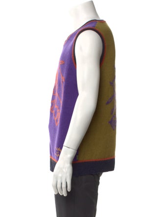 heaven BY MARC JACOBS 2021 Scribbly Friends Sweater Vest