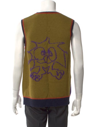 heaven BY MARC JACOBS 2021 Scribbly Friends Sweater Vest