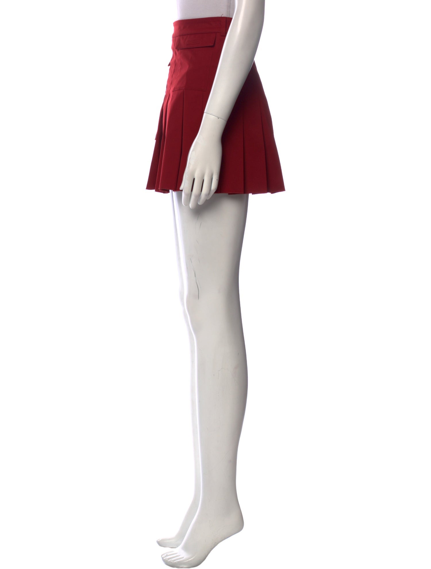 heaven BY MARC JACOBS Pleated Accents Mini Skirt