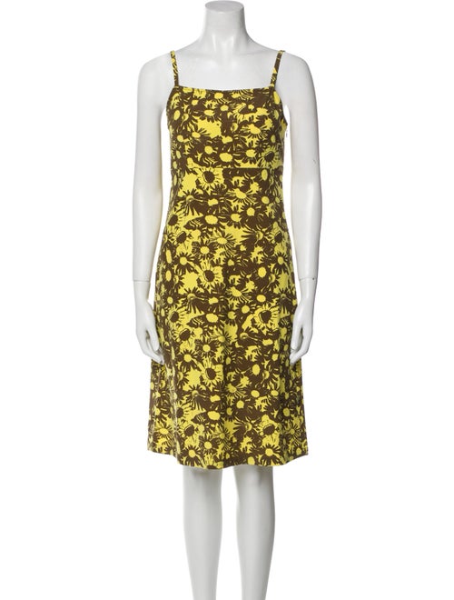 heaven BY MARC JACOBS Floral Print Knee-Length Dress