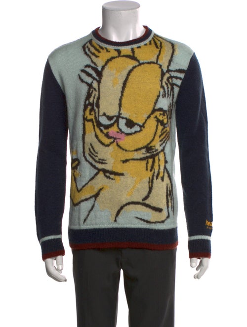 heaven BY MARC JACOBS Graphic Print Crew Neck Pullover