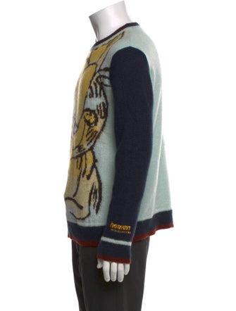 heaven BY MARC JACOBS Graphic Print Crew Neck Pullover