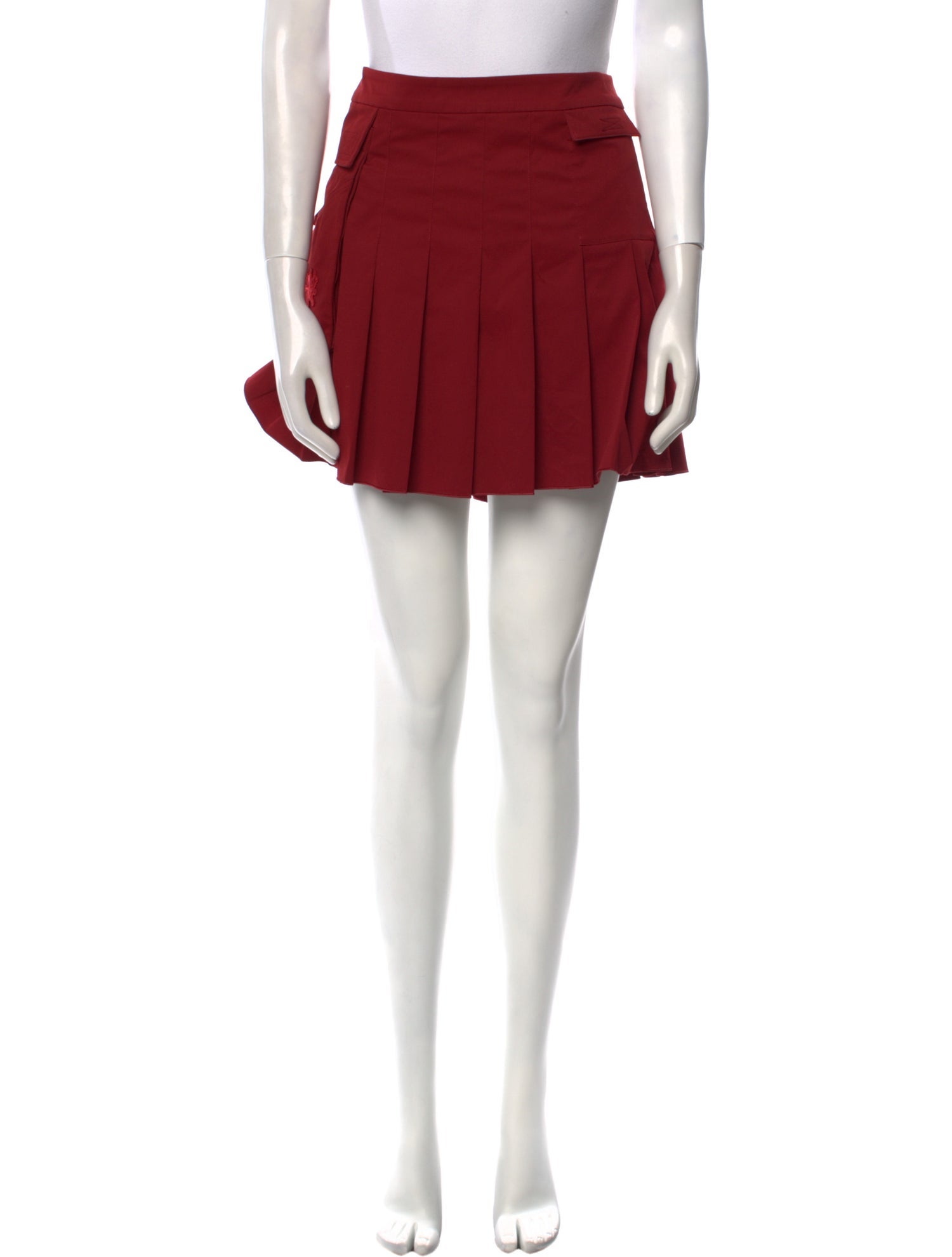 heaven BY MARC JACOBS Pleated Accents Mini Skirt