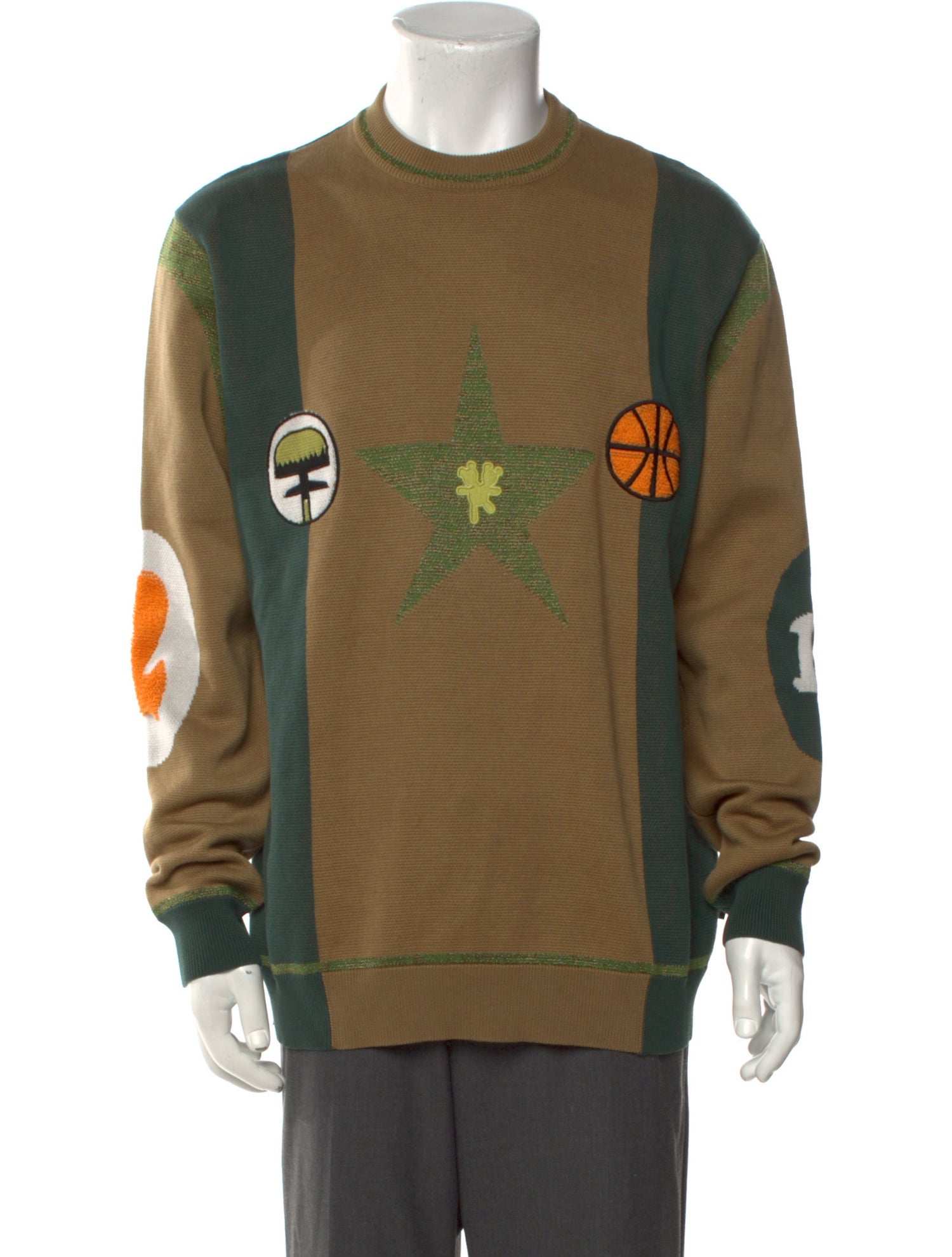 heaven BY MARC JACOBS Graphic Print Crew Neck Pullover w/ Tags