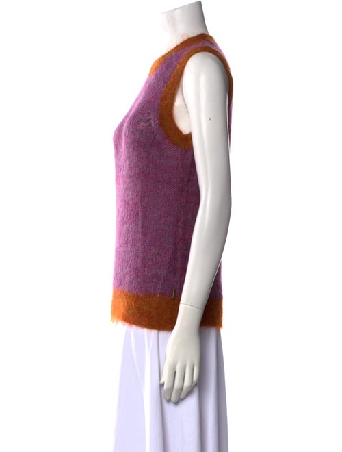 heaven BY MARC JACOBS Colorblock Pattern Crew Neck Sweater