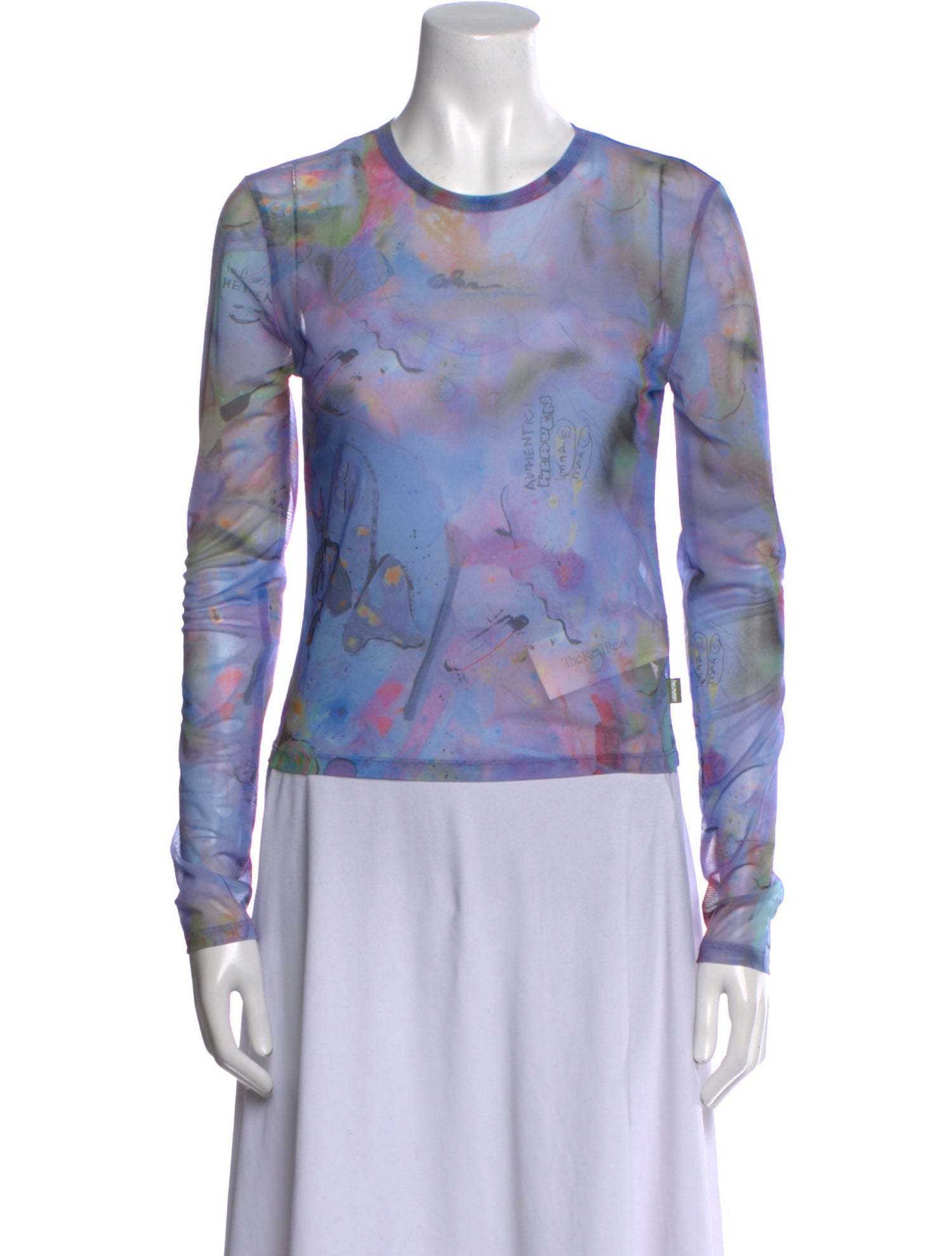 heaven BY MARC JACOBS Tie-Dye Print Crew Neck Sweatshirt