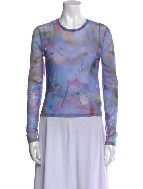 heaven BY MARC JACOBS Tie-Dye Print Crew Neck Sweatshirt