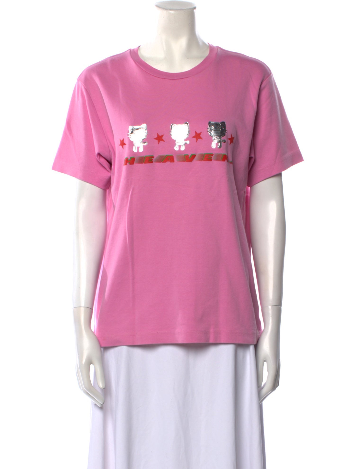 heaven BY MARC JACOBS Graphic Print Crew Neck T-Shirt