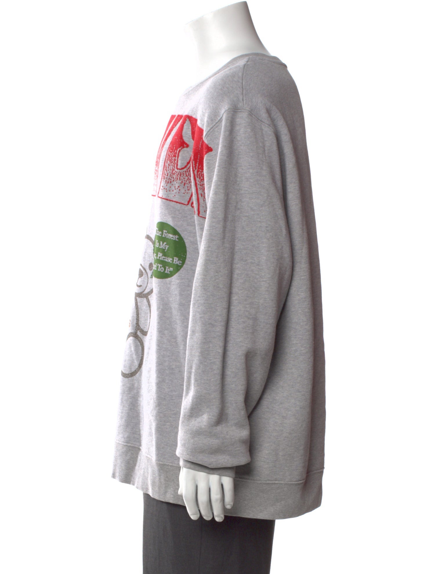 heaven BY MARC JACOBS Graphic Print Crew Neck Sweatshirt