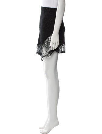 heaven BY MARC JACOBS Distressed Accents Mini Skirt