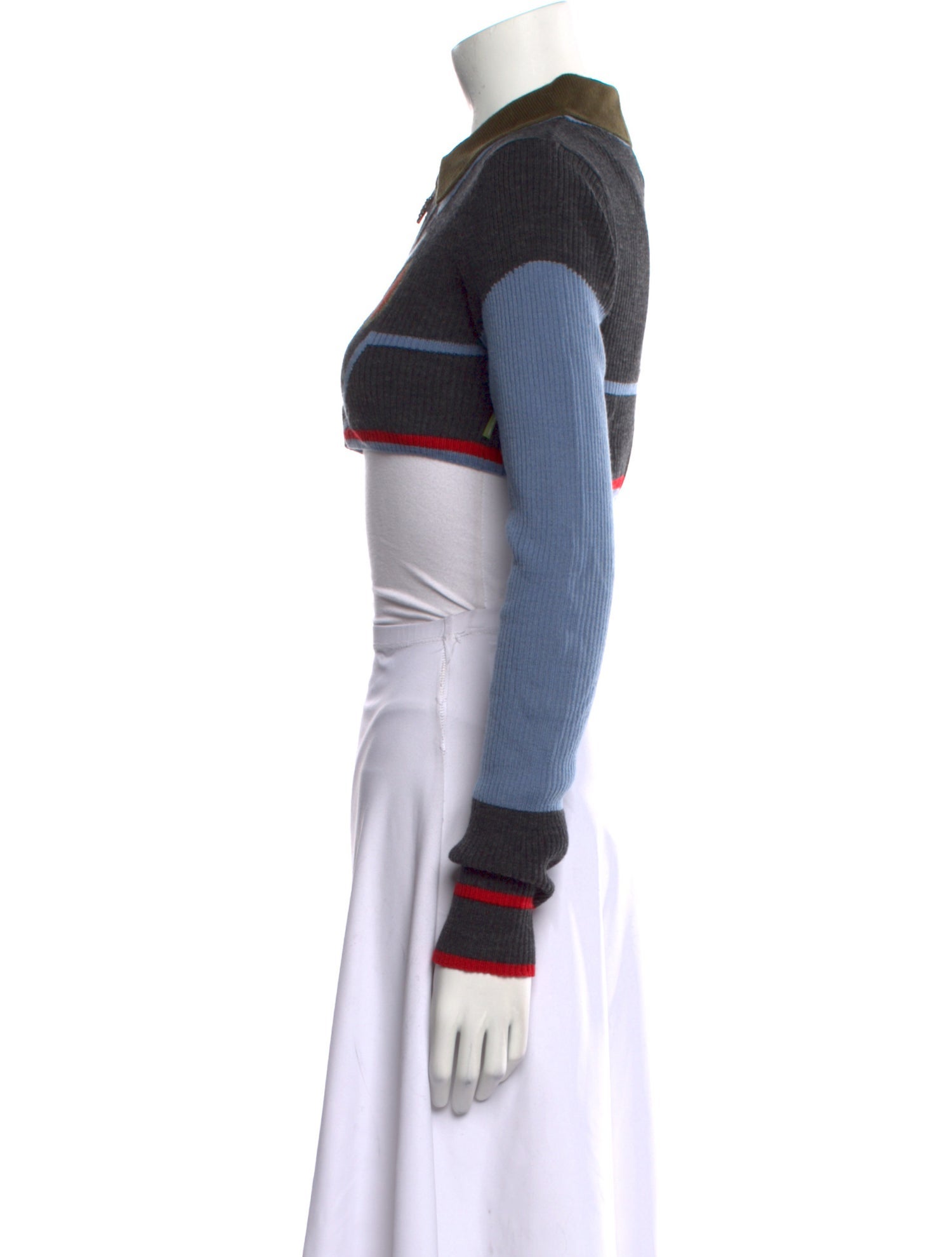 heaven BY MARC JACOBS Graphic Print Mock Neck Sweater