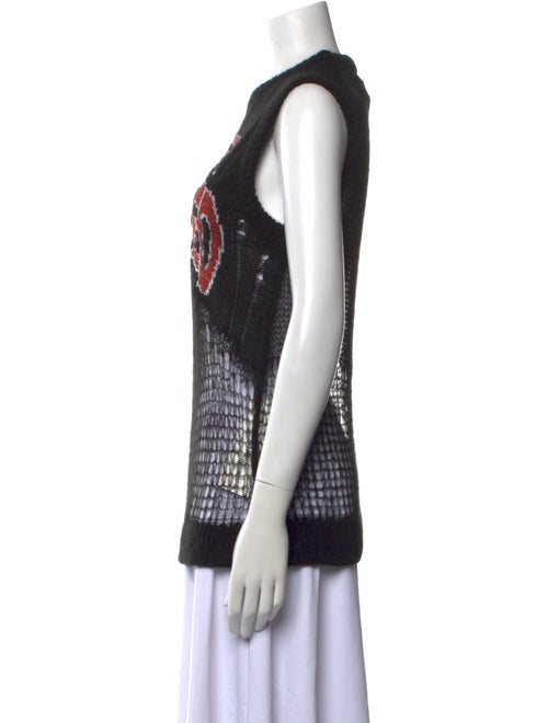 heaven BY MARC JACOBS Graphic Print Crew Neck Top