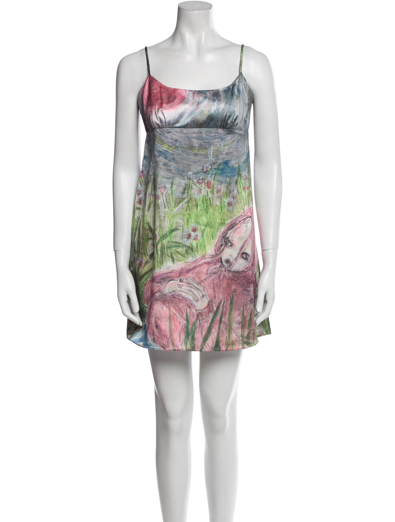 heaven BY MARC JACOBS Printed Mini Dress