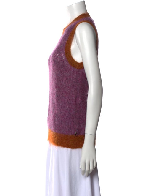 heaven BY MARC JACOBS Colorblock Pattern Crew Neck Sweater