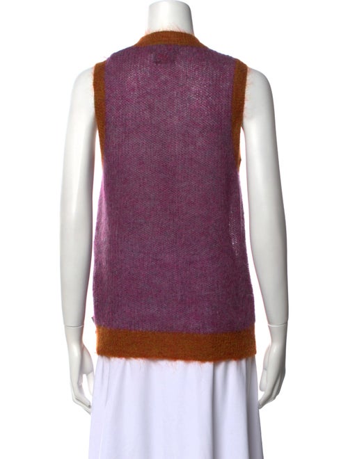 heaven BY MARC JACOBS Colorblock Pattern Crew Neck Sweater