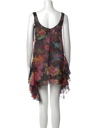 heaven BY MARC JACOBS Floral Print Scoop Neck Top