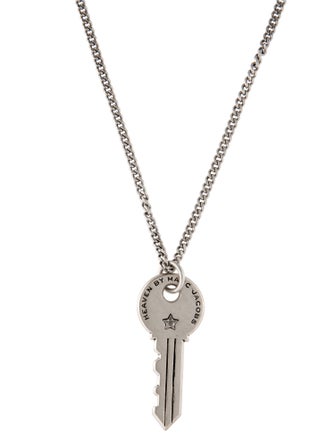 heaven BY MARC JACOBS Crystal Padlock & Key Pendant Necklace