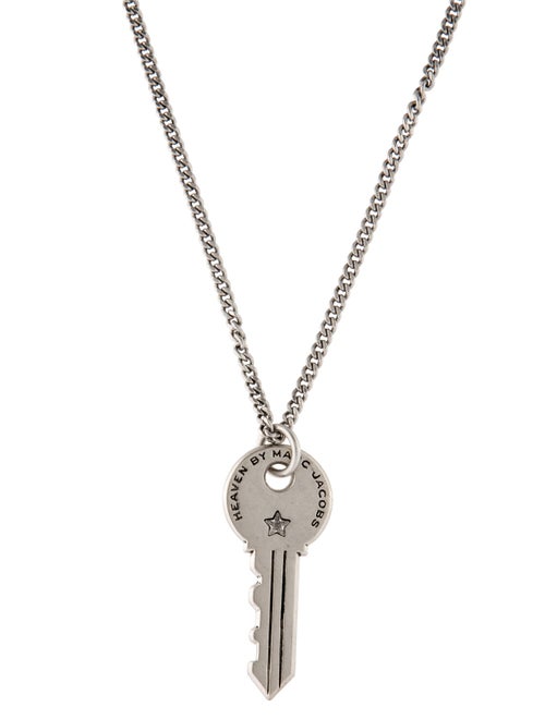 heaven BY MARC JACOBS Crystal Padlock & Key Pendant Necklace