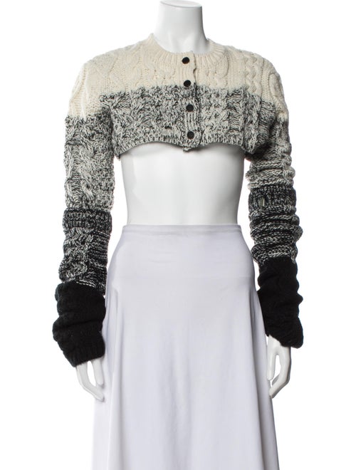 heaven BY MARC JACOBS Wool Colorblock Pattern Sweater