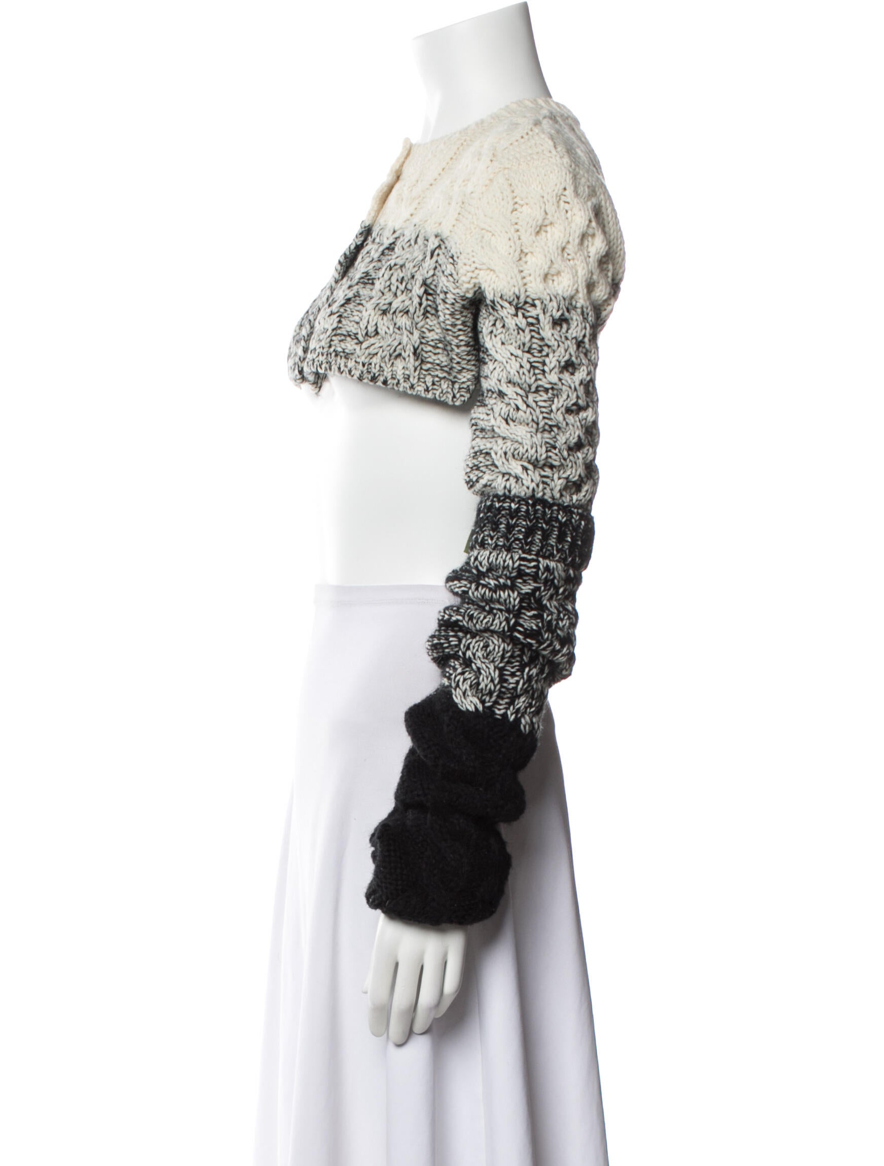 heaven BY MARC JACOBS Wool Colorblock Pattern Sweater