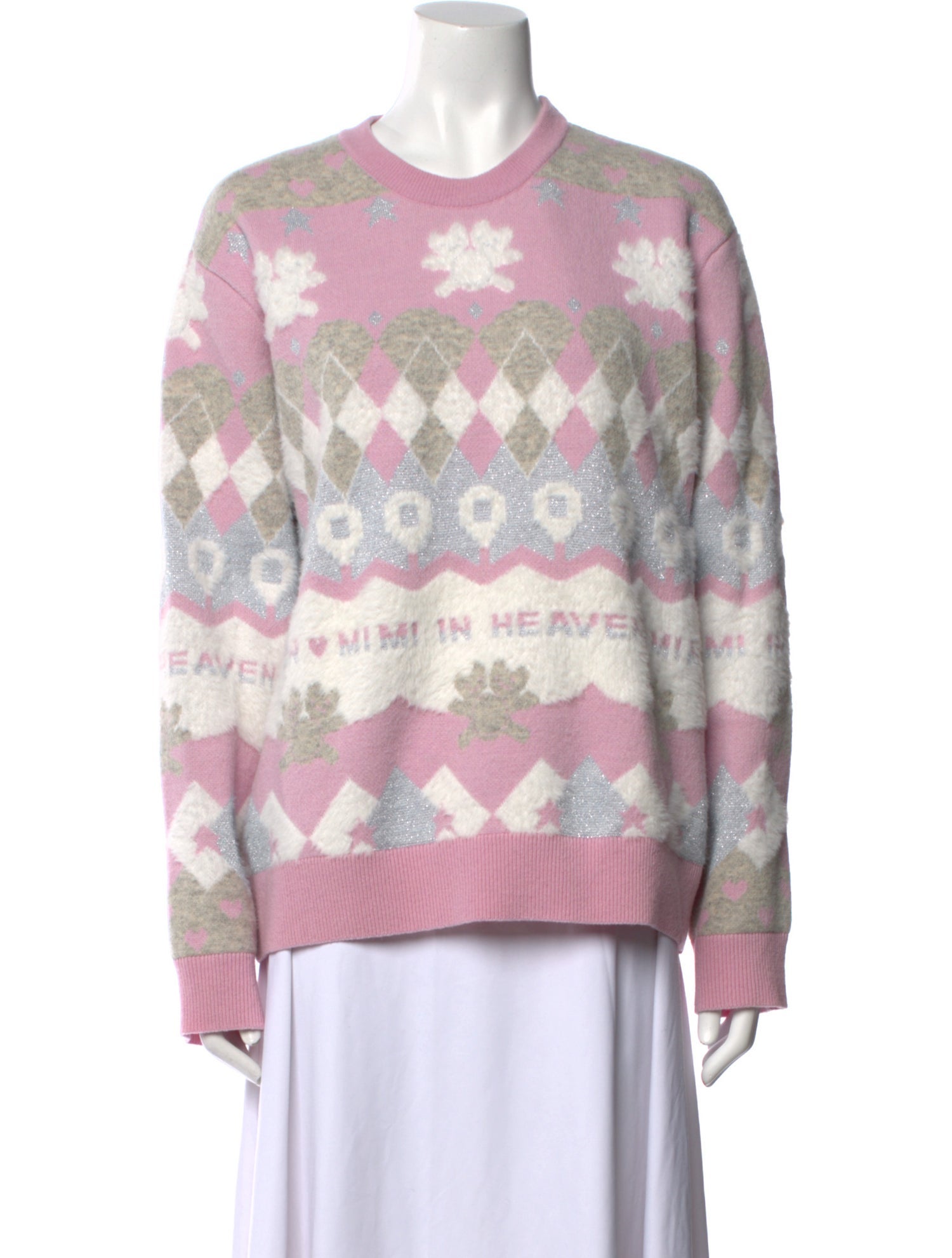 heaven BY MARC JACOBS Wool Printed Sweater