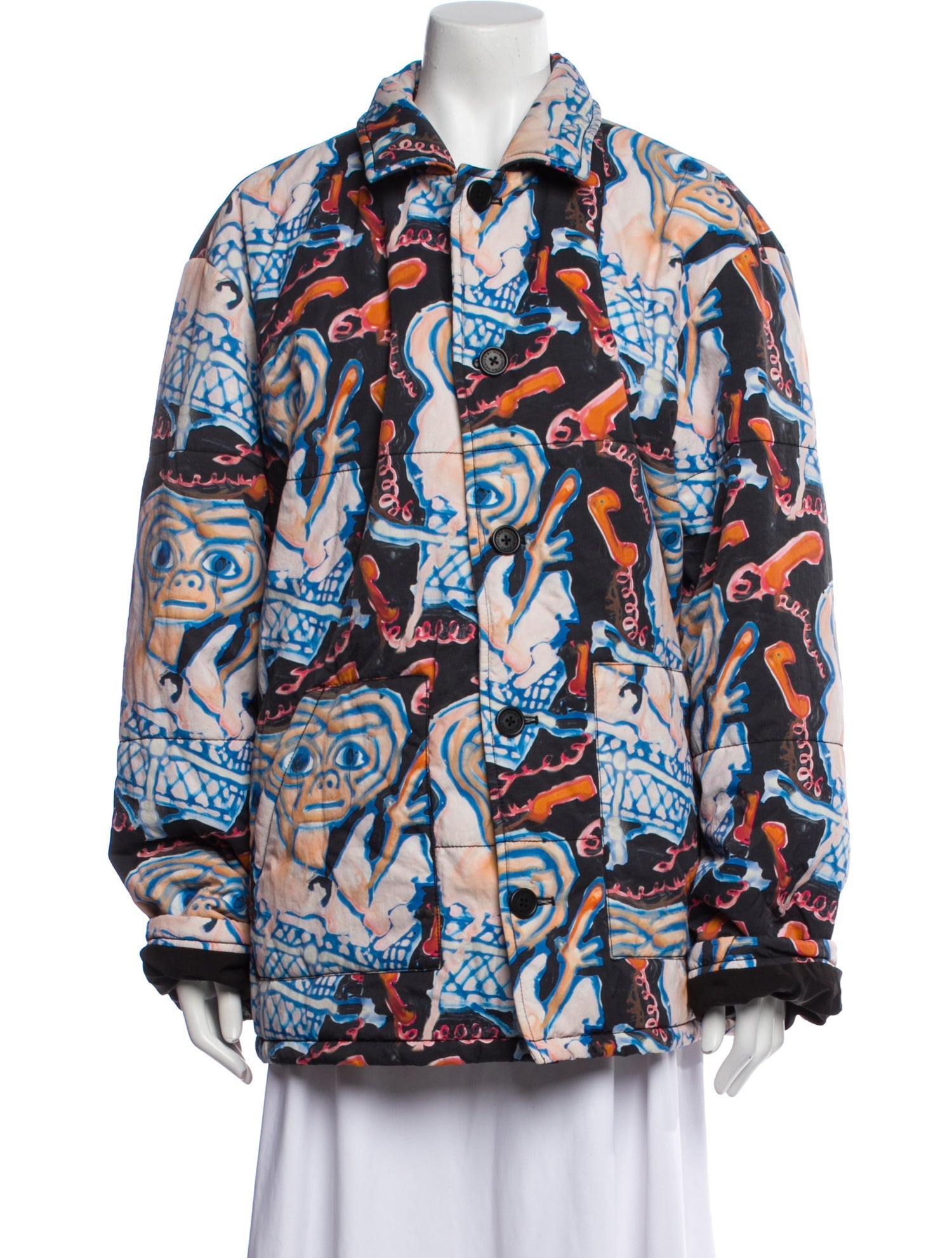heaven BY MARC JACOBS Nylon Printed Trench Coat