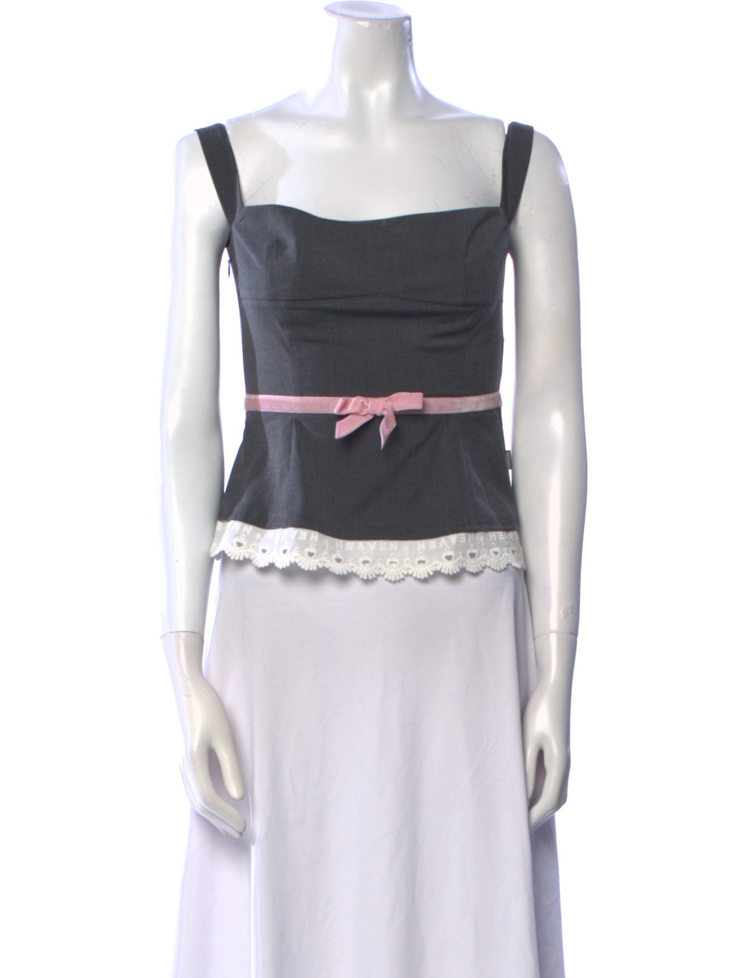 heaven BY MARC JACOBS Square Neckline Sleeveless Top w/ Tags