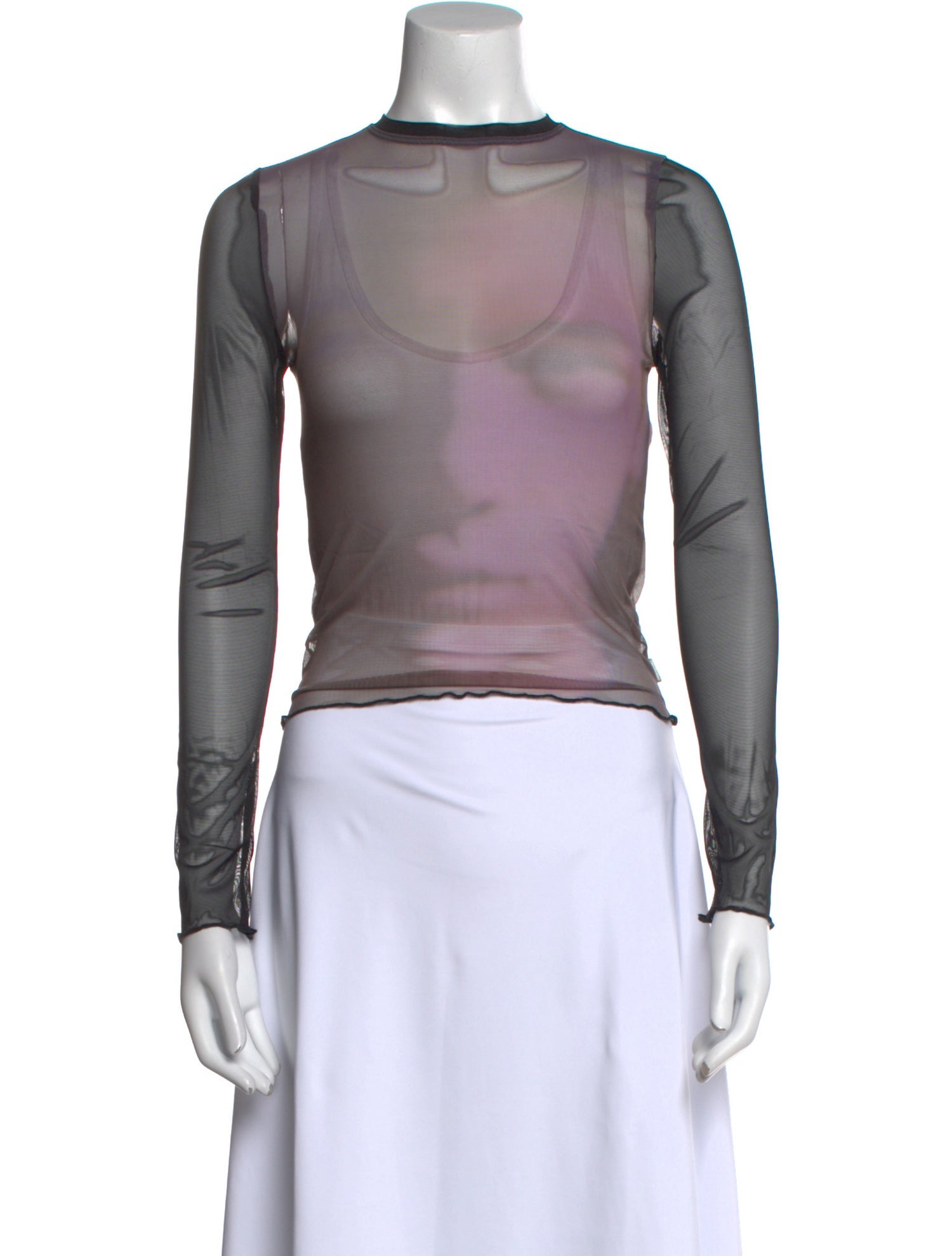 heaven BY MARC JACOBS Mock Neck Long Sleeve Top w/ Tags