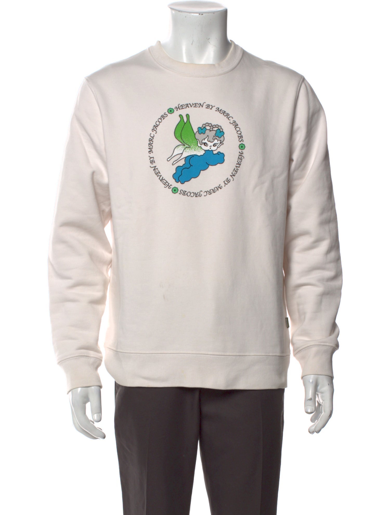 heaven BY MARC JACOBS Graphic Print Crew Neck Sweatshirt