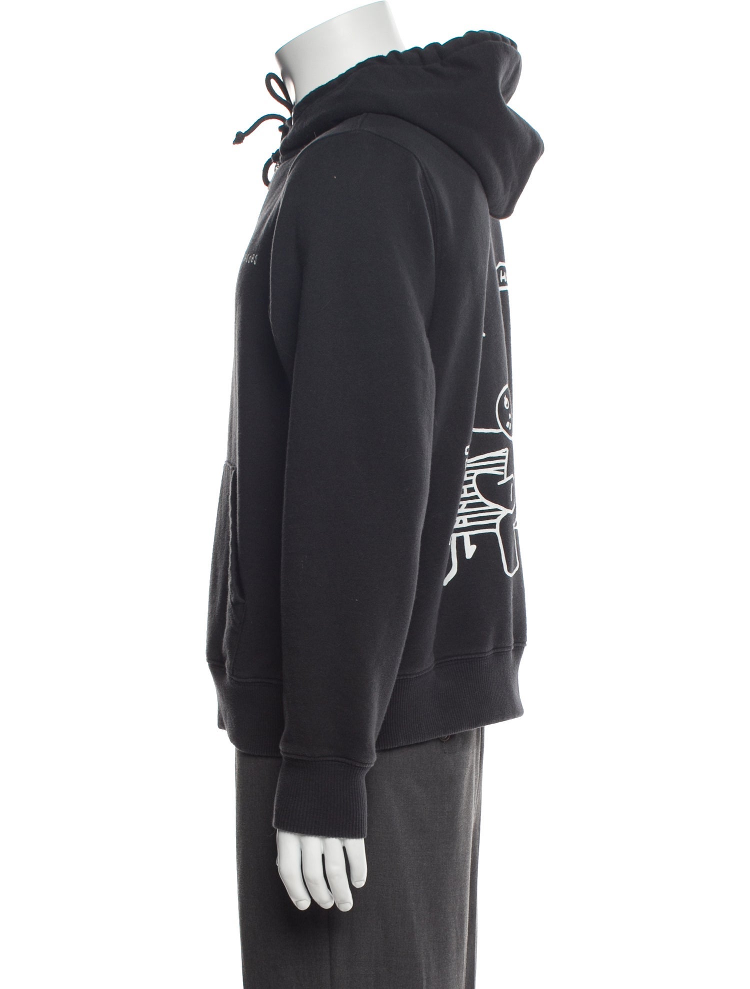 heaven BY MARC JACOBS Graphic Print Crew Neck Hoodie