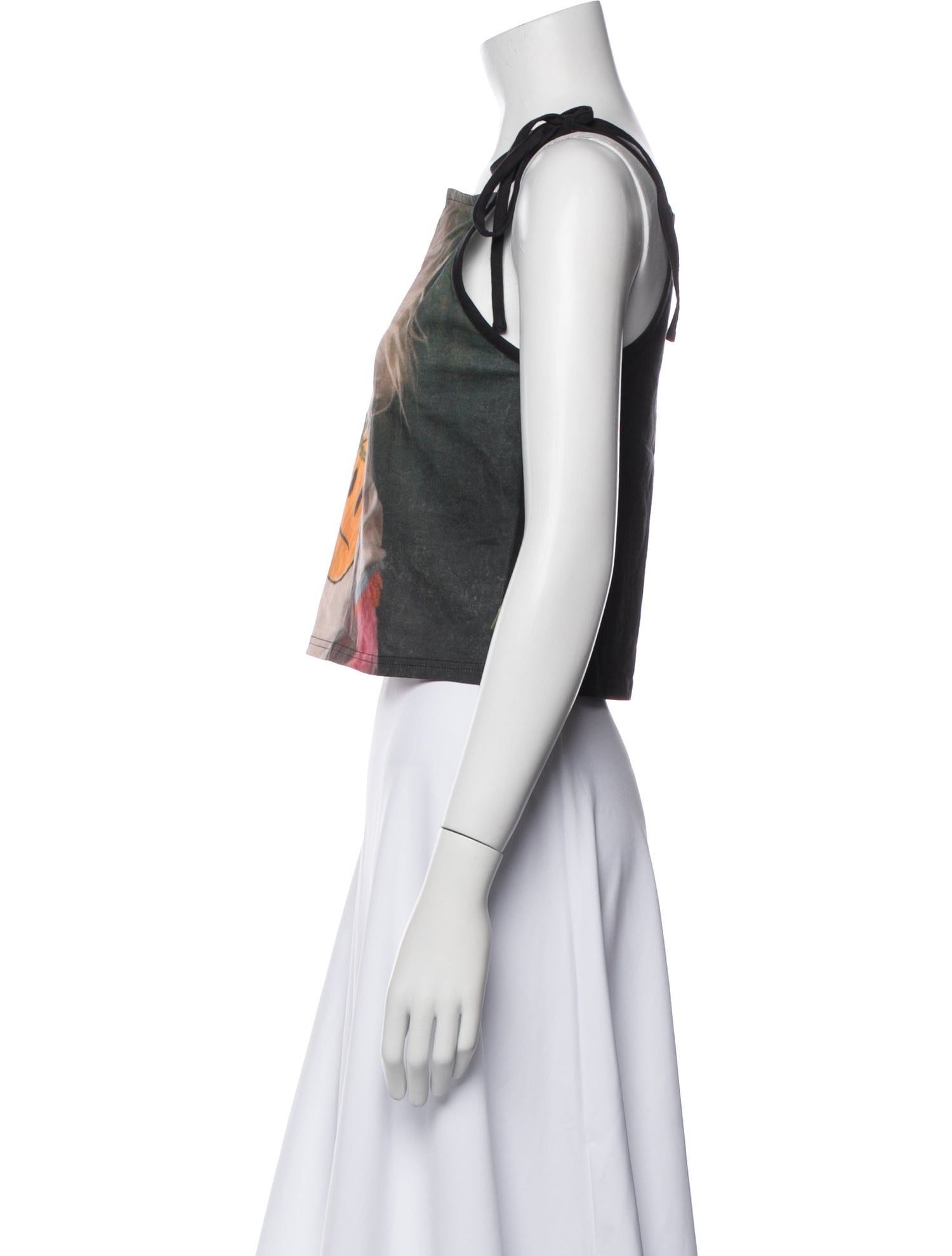 heaven BY MARC JACOBS Printed Square Neckline Crop Top w/ Tags