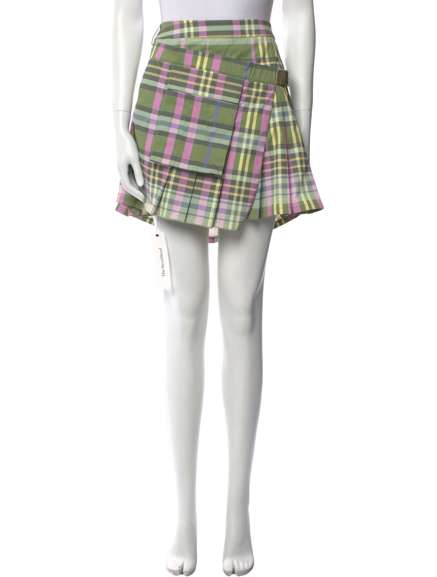 heaven BY MARC JACOBS Plaid Print Mini Skirt