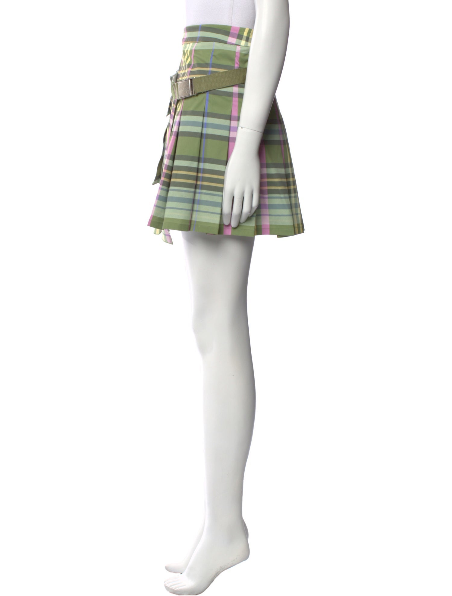heaven BY MARC JACOBS Plaid Print Mini Skirt