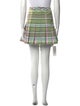 heaven BY MARC JACOBS Plaid Print Mini Skirt