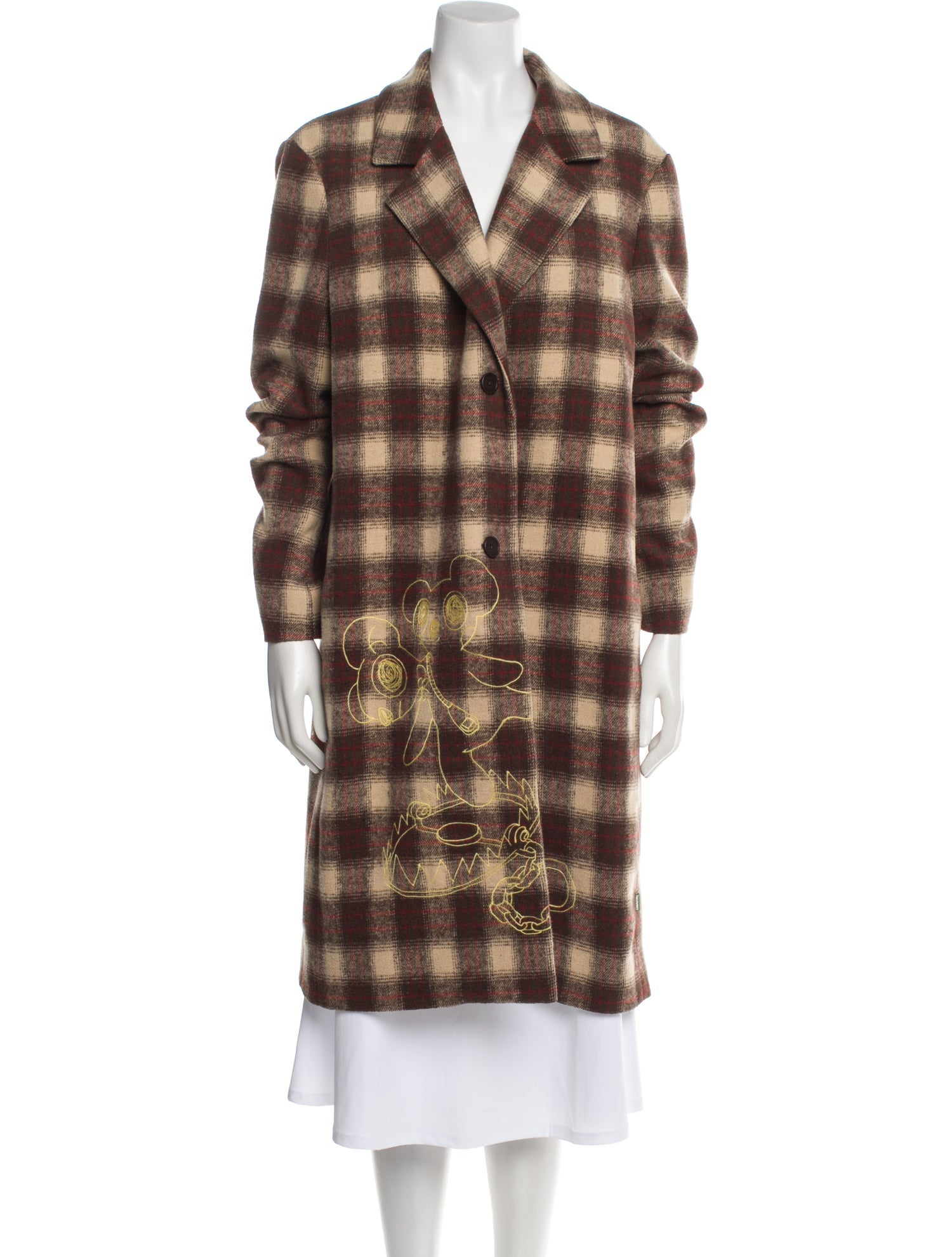 heaven BY MARC JACOBS Plaid Print Coat