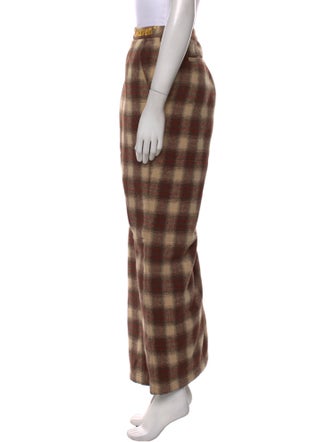 heaven BY MARC JACOBS Plaid Print Wide Leg Pants