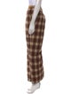 heaven BY MARC JACOBS Plaid Print Wide Leg Pants