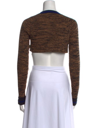 heaven BY MARC JACOBS Printed Crew Neck Crop Top